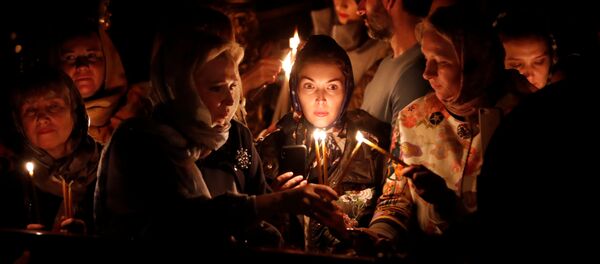 Easter Celebrations: Orthodox Christians Mark Christ's Resurrection Easter Celebrations: Orthodox Christians Mark Christ's Resurrection - Sputnik International