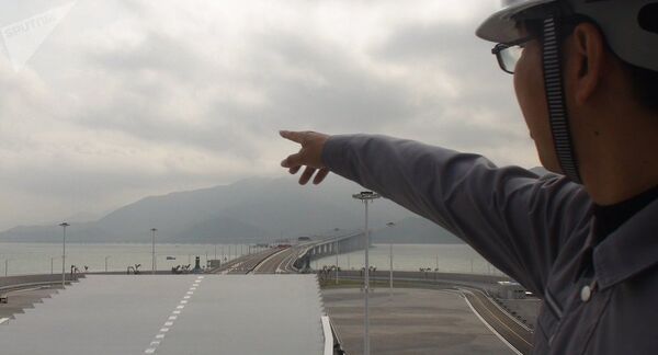 Hong Kong-Zhuhai-Macau Bridge Hong Kong-Zhuhai-Macau Bridge - Sputnik International