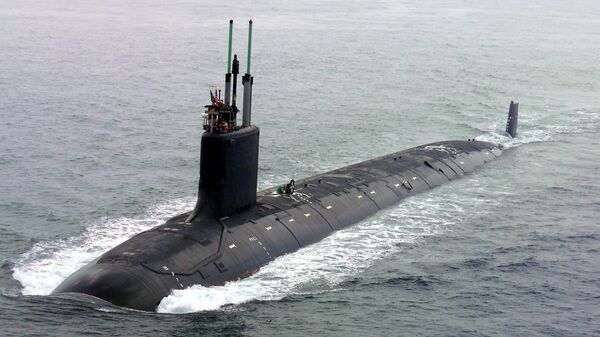 US Navy Virginia-class attack submarine SSN 774 USS Virginia (US Navy photo) - Sputnik International