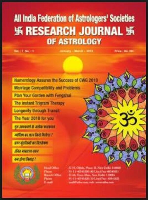 Research Journal of Astrology Research Journal of Astrology - Sputnik International