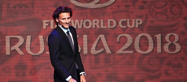 Uruguayan footballer Diego Forlan during the final draw of the 2018 FIFA World Cup - Sputnik International