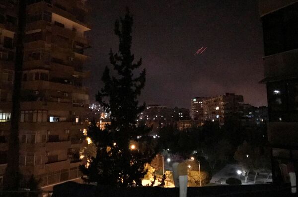 US-Led Overnight Missile Strikes Against Syria - Sputnik International