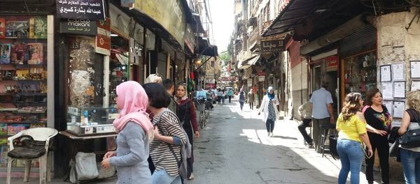 Life in Damascus, Syria, on April 14, 2018 - Sputnik International