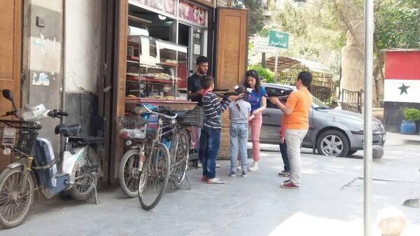 Life in Damascus, Syria, on April 14, 2018 Life in Damascus, Syria, on April 14, 2018 - Sputnik International