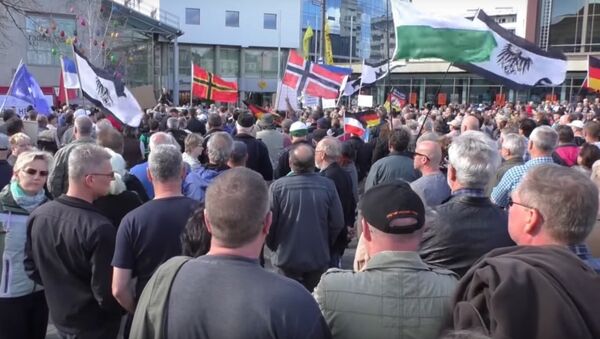 Germany: Anti-migrant rally in Cottbus demands closed borders - Sputnik International