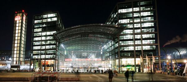 The Hauptbahnhof, Berlin's main train station is pictured in Berlin, Germany The Hauptbahnhof, Berlin's main train station is pictured in Berlin, Germany - Sputnik International