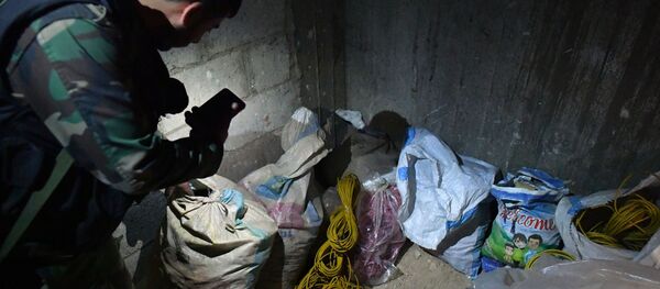 Militants' chemical weapons lab in Douma - Sputnik International