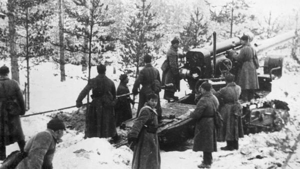 Red Army troops in Karelia during Winter War. - Sputnik International