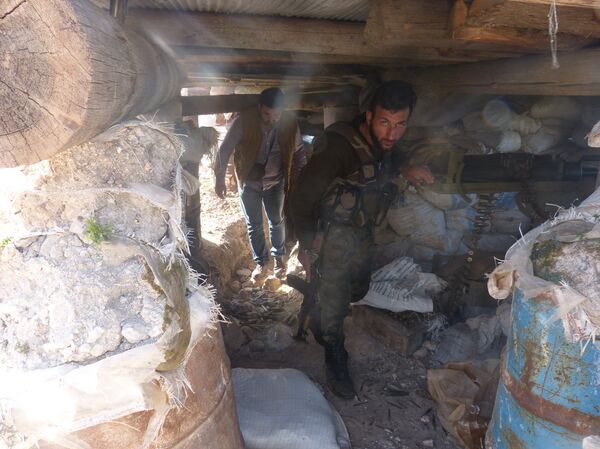 Underground tunnels in East Ghouta Underground tunnels in East Ghouta - Sputnik International