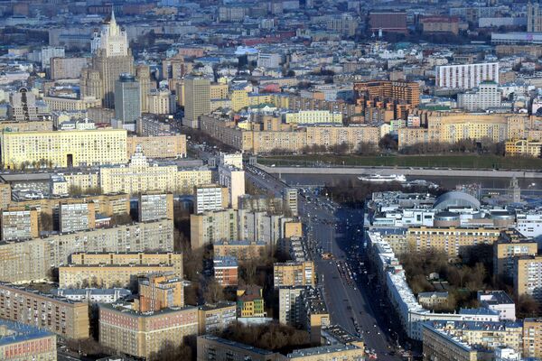 Moscow Center From 327 Meters - Sputnik International