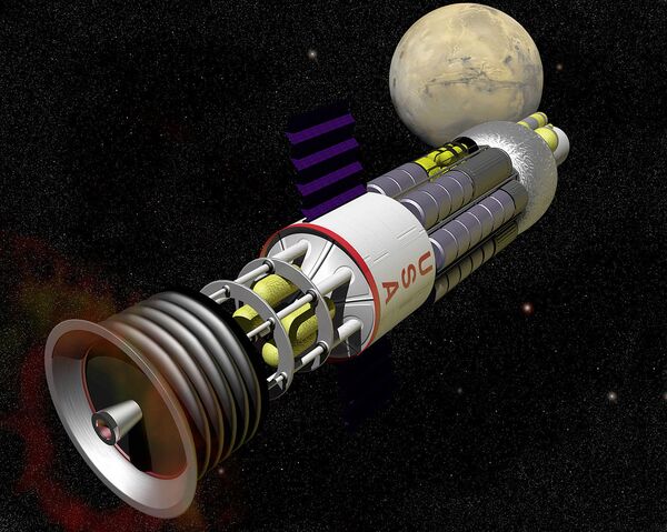 Computer model of the Project Orion design. - Sputnik International
