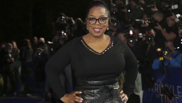 Actress Oprah Winfrey poses for photographers upon the arrival at the premiere of the film 'A Wrinkle In Time' in London, Tuesday, 13 March 2018 - Sputnik International
