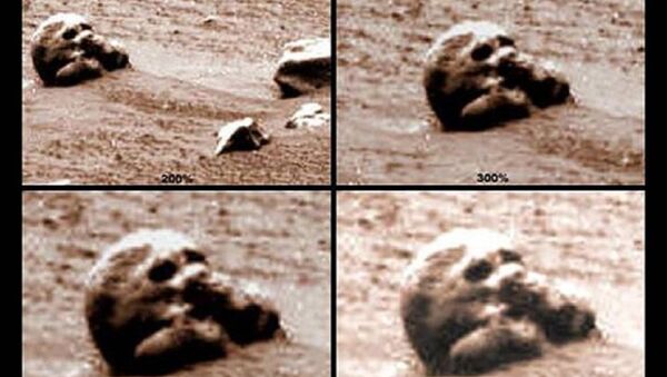 Skull on Mars - Sputnik International