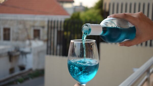  Blue wine from Lebanon - Sputnik International