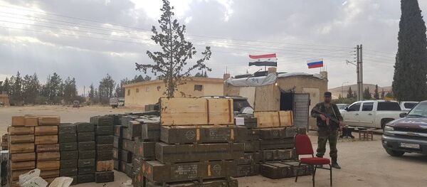 Qalamun: the rich arsenal of terrorists in hands of the syrian army - Sputnik International