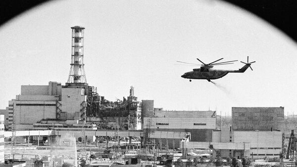 Decontamination of the Chernobyl nuclear power plant buildings - Sputnik International