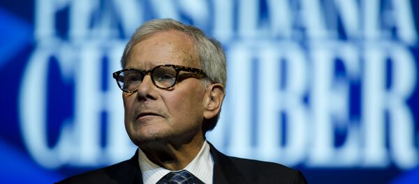 Tom Brokaw speaks at the Pennsylvania Chamber of Business and Industry annual dinner Monday, Sept. 22, 2014, in Hershey, Pa. - Sputnik International