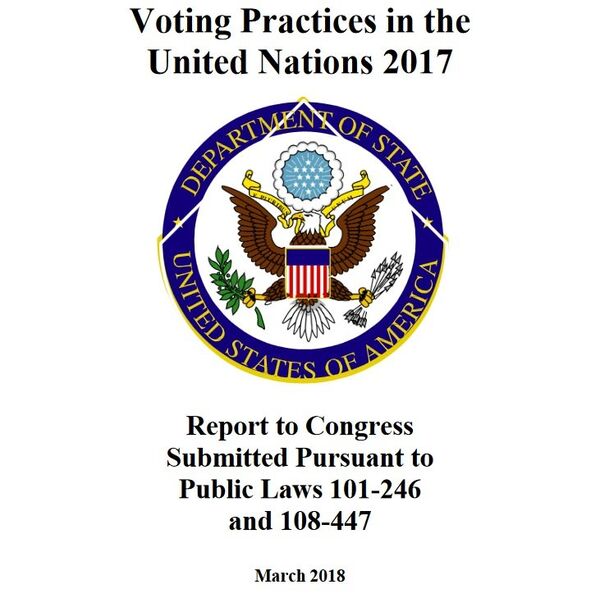 Screengrab of the State Department report. Screengrab of the State Department report. - Sputnik International