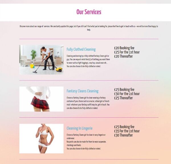 Fantasy Cleans advertisement - Sputnik International