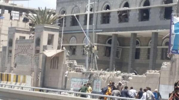 Office of the General Administration of the President of Yemen, Sanaa Office of the General Administration of the President of Yemen, Sanaa - Sputnik International
