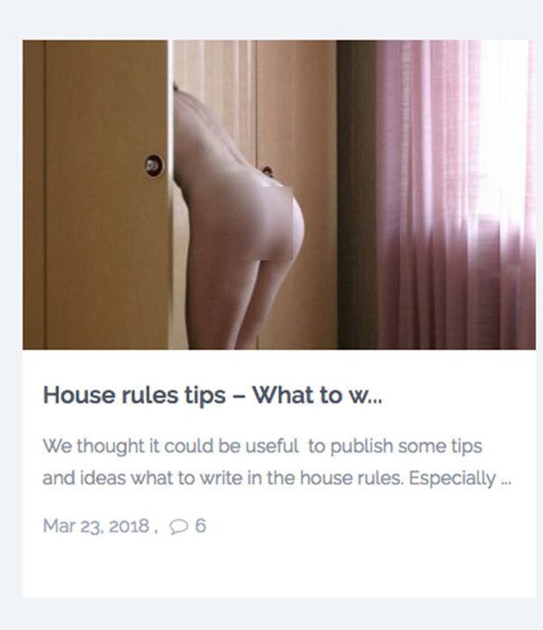 Screengrab from NaturistBnB - Sputnik International