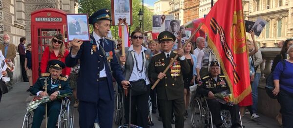 Veterans of World War II commemorate victory over Nazi Germany in London Veterans of World War II commemorate victory over Nazi Germany in London - Sputnik International