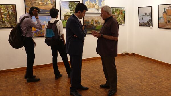 India Hosts ‘Temples of Spirit: Russia & India’ - Collaborative Art Exhibition - Sputnik International