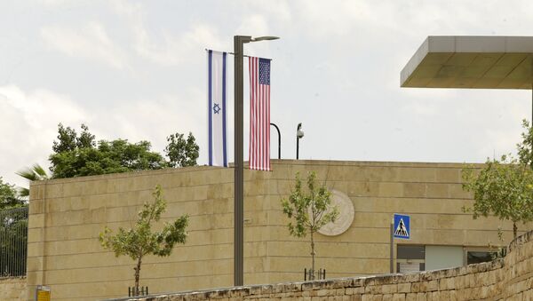 The building of consulate of the USA in Jerusalem. Further in this building the American Embassy will be located - Sputnik International