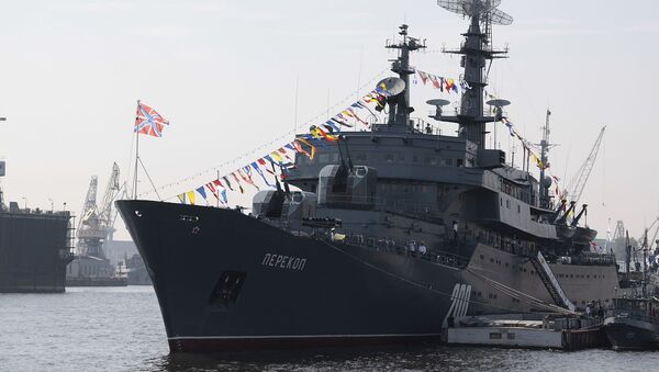 The Perekop training ship. File photo - Sputnik International