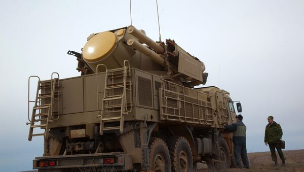 The Pantsir-S surface-to-air missile system. File photo - Sputnik International