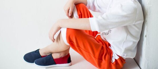 A child modeling clothes - Sputnik International