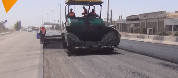Harasta road restoration. - Sputnik International