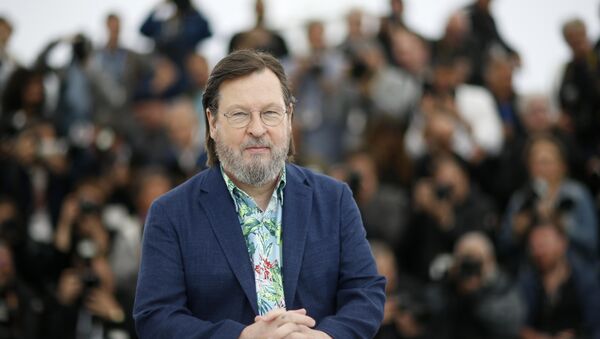 71st Cannes Film Festival - photocall for the film The House That Jack Built out of competition - Cannes, France, May 14, 2018. Director Lars von Trier - Sputnik International