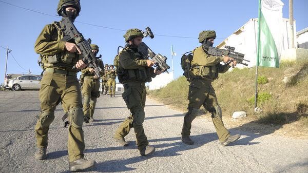 IDF soldiers in the Hebron area (File) - Sputnik International
