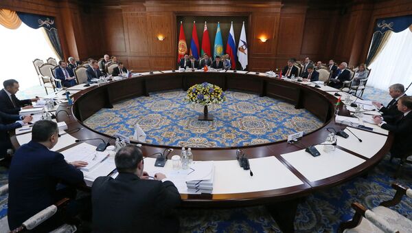 Restricted meeting of the Eurasian Inter-Governmental Council - Sputnik International