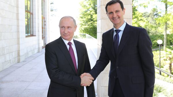 Russian President Vladimir Putin has met with his Syrian counterpart Bashar al-Assad - Sputnik International
