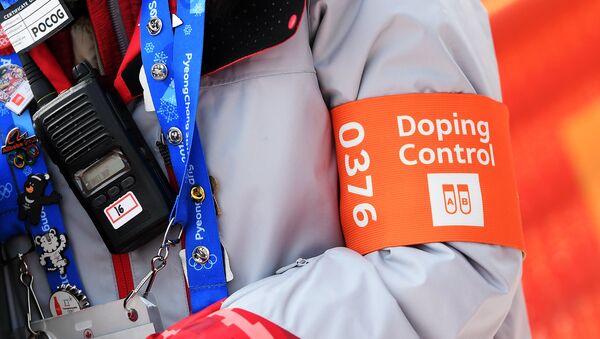 A doping control officer (File) - Sputnik International
