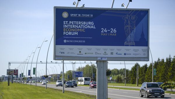 Preparations for 2018 SPIEF in St. Petersburg - Sputnik International