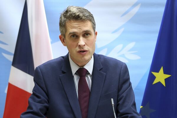 Britain's Defence Secretary Gavin Williamson Britain's Defence Secretary Gavin Williamson - Sputnik International