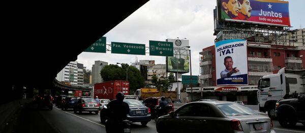 Election posters in the streets of Caracas, Venezuela - Sputnik International