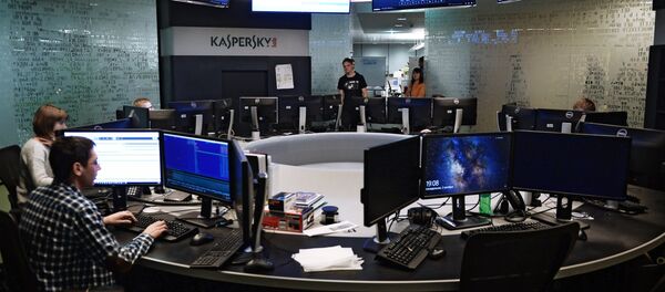 Employees in the Kaspersky Lab office in Moscow Employees in the Kaspersky Lab office in Moscow - Sputnik International