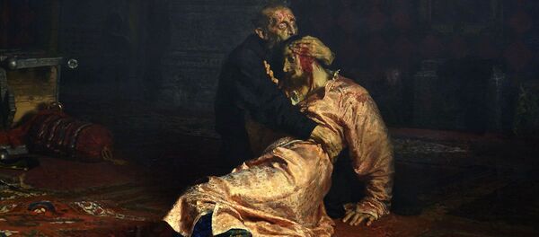 Ivan the Terrible and his son Ivan - Sputnik International