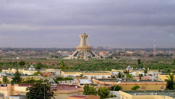 Place Memorial auz Heros Nationaux monument in Burkina Faso - Sputnik International