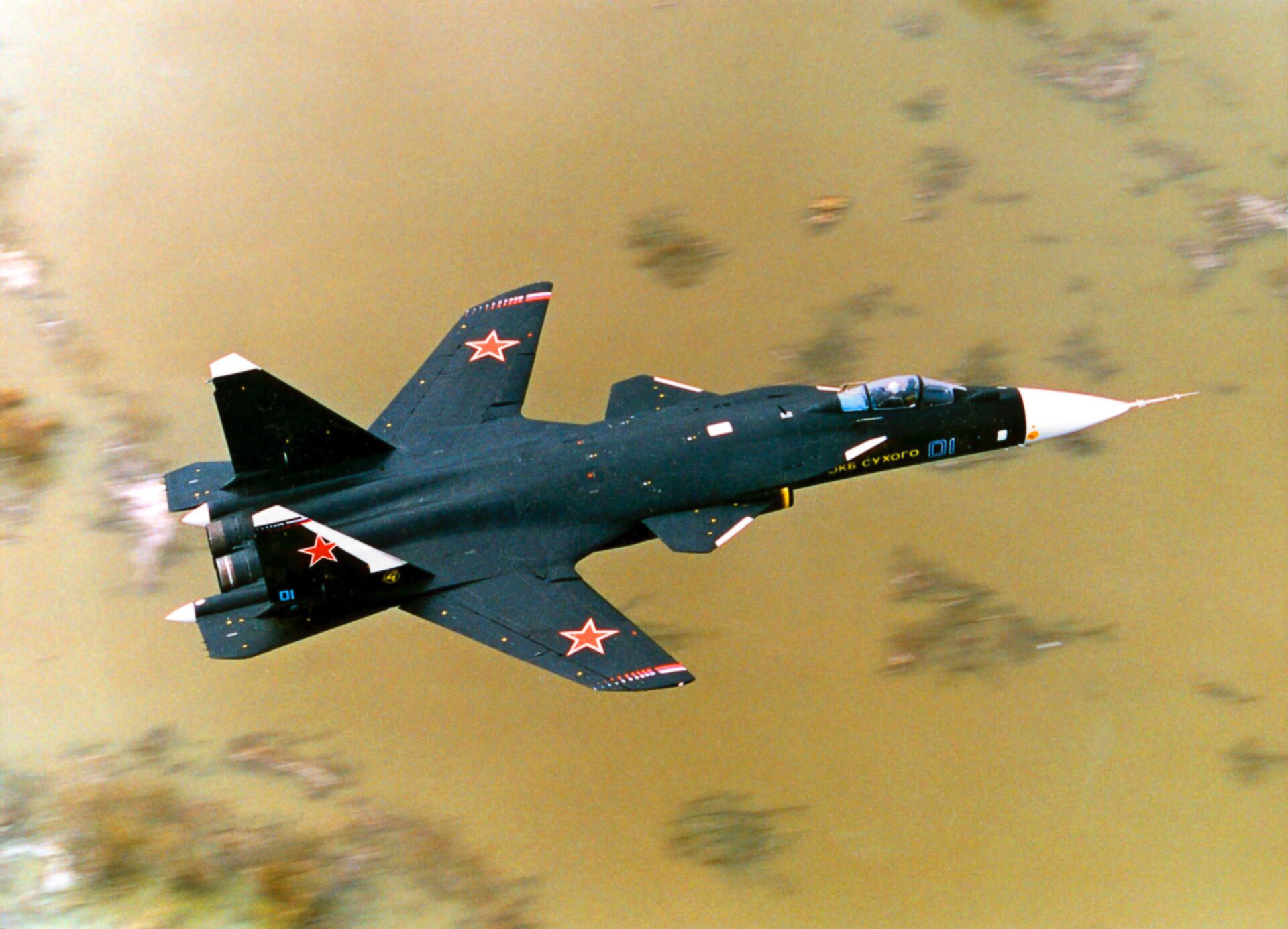 Sukhoi Su-47 Berkut [Golden Eagle] fighter and experimental flying laboratory - Sputnik International, 1920, 19.12.2022