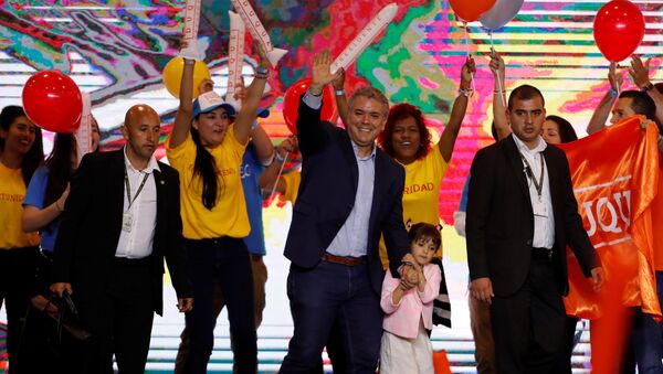 Iván Duque, candidato a la presidencia de Colombia - Sputnik International