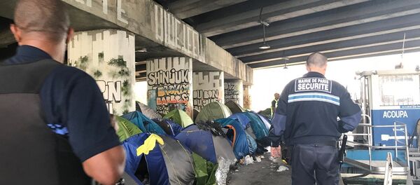 Evacuation of the largest migrant camp in Paris - Sputnik International