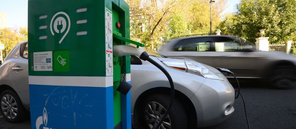 Electric car charging station Electric car charging station - Sputnik International