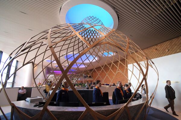  New passenger terminal B of the Sheremetyevo airport - Sputnik International