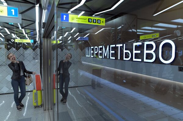 New passenger terminal B of the Sheremetyevo airport - Sputnik International