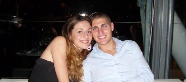 Laura Zazzara and Marco Verratti Laura Zazzara and Marco Verratti - Sputnik International